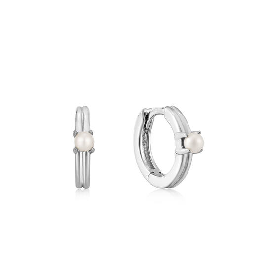  Pearl Power - Earrings - Silver / Rhodium plated - Pearl